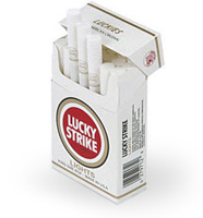 Lucky Strike KS Silver Lights (Central Europe Made)